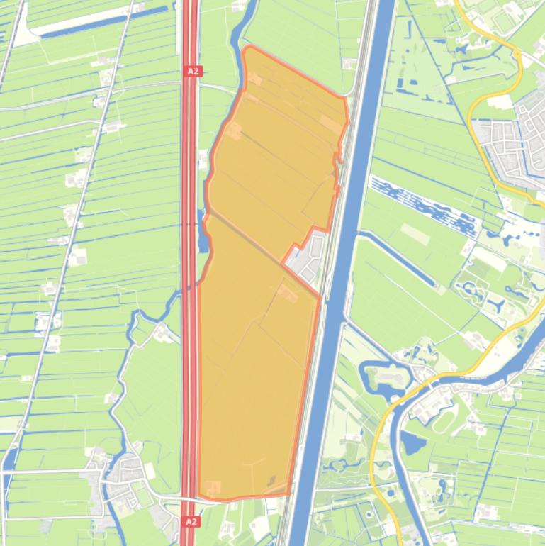 Kaart van de buurt Polder Angstelkade.