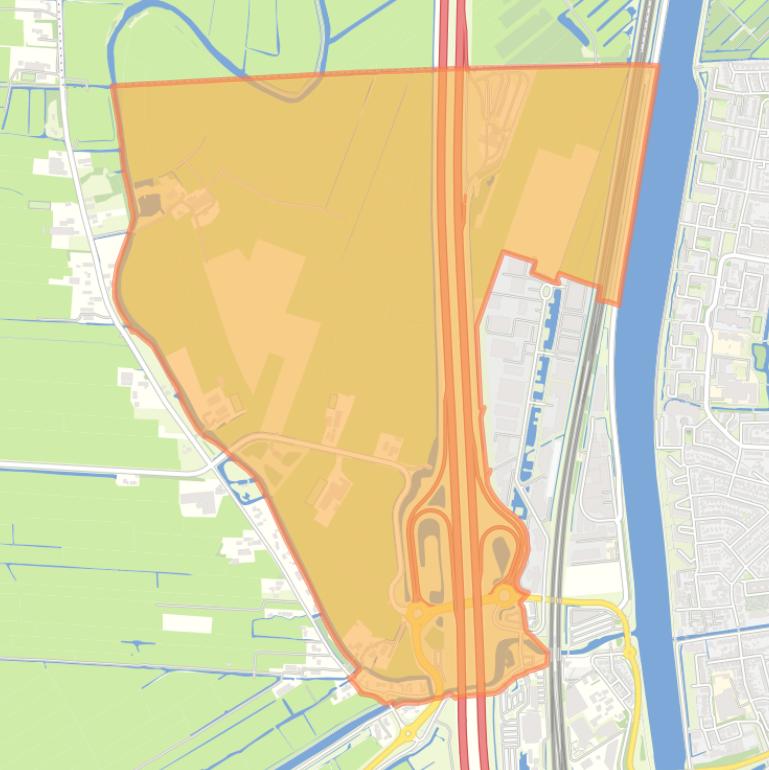 Kaart van de buurt Polder Breukelerwaard.