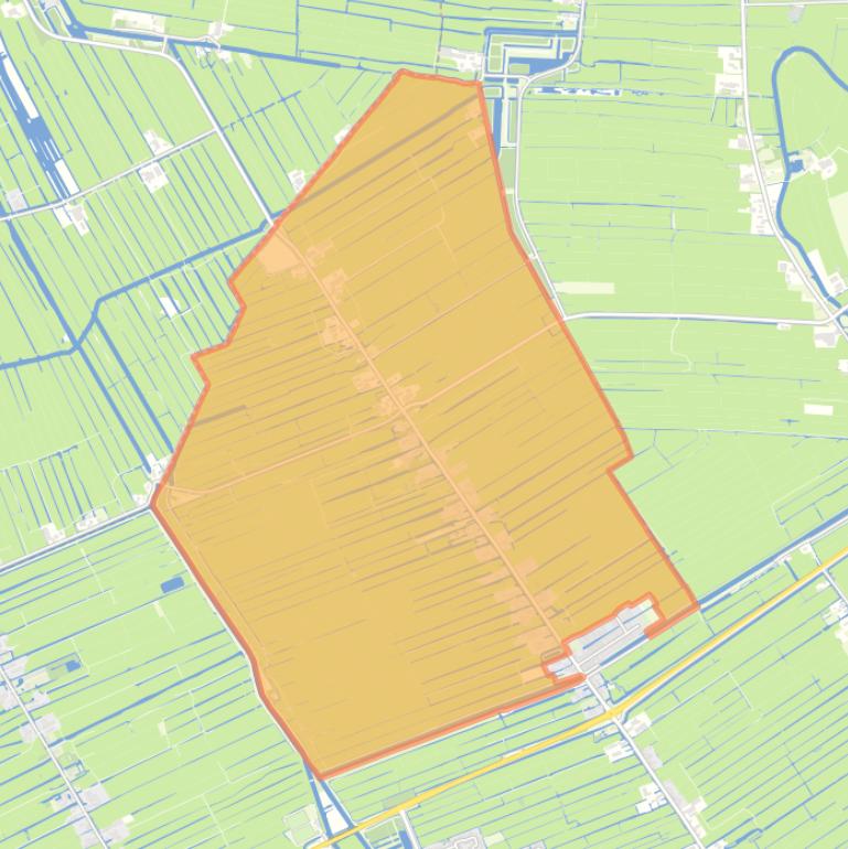 Kaart van de buurt Polder Groot Oud Aa.