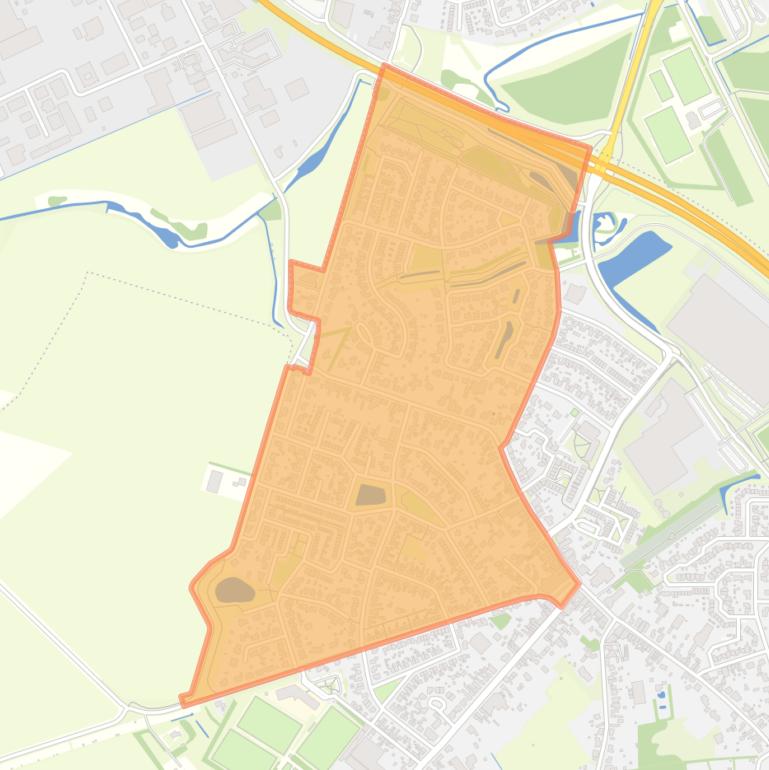 Kaart van de buurt Polderken.