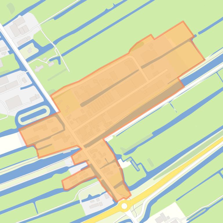 Kaart van de buurt Portengense Brug.