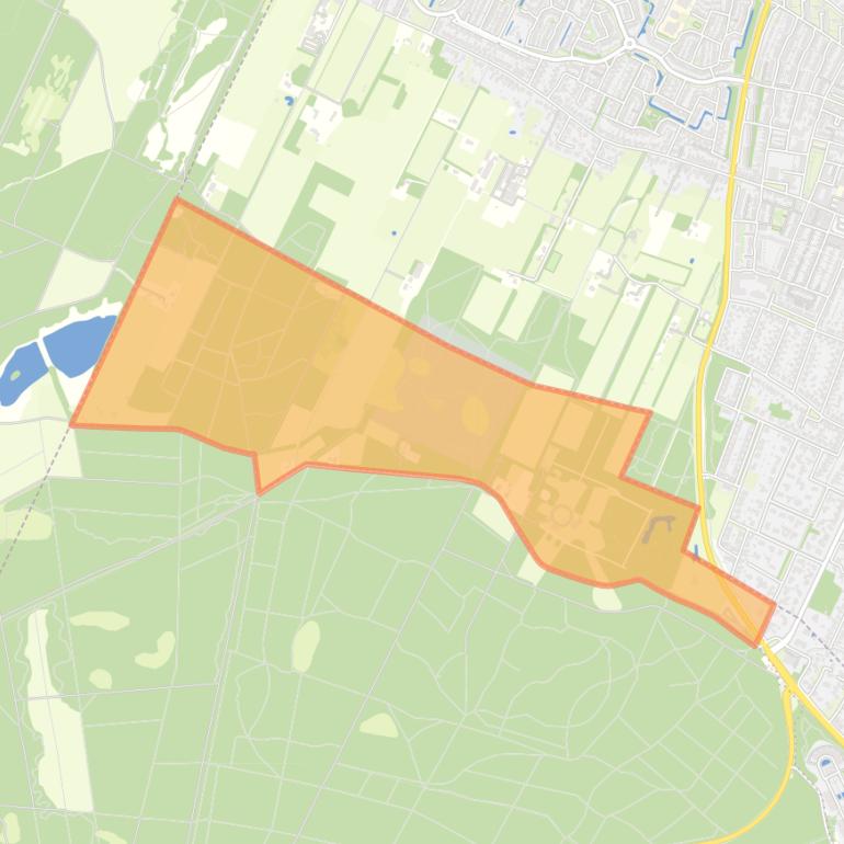 Kaart van de buurt Prattenburg.