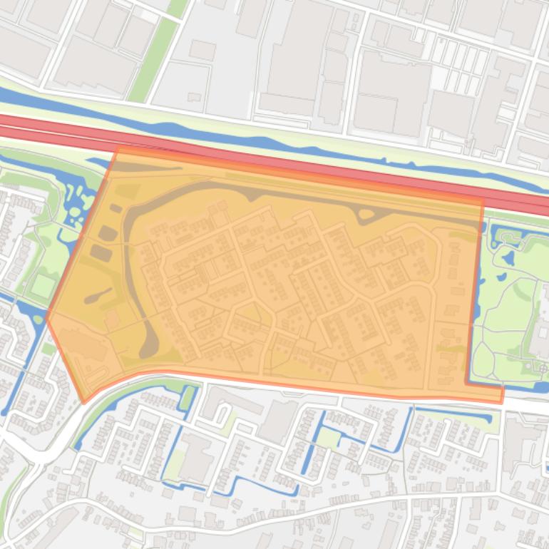 Kaart van de buurt Prickwaert en Weresteijn.