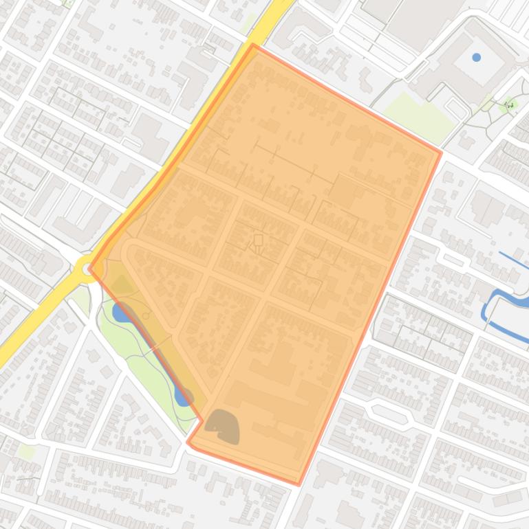 Kaart van de buurt Prins Bernhardstraat en omgeving.