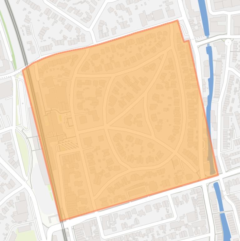 Kaart van de buurt Prins Hendrikkwartier.