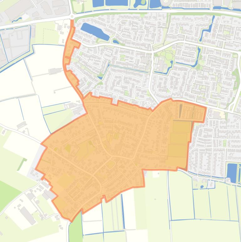 Kaart van de buurt Puiflijk.