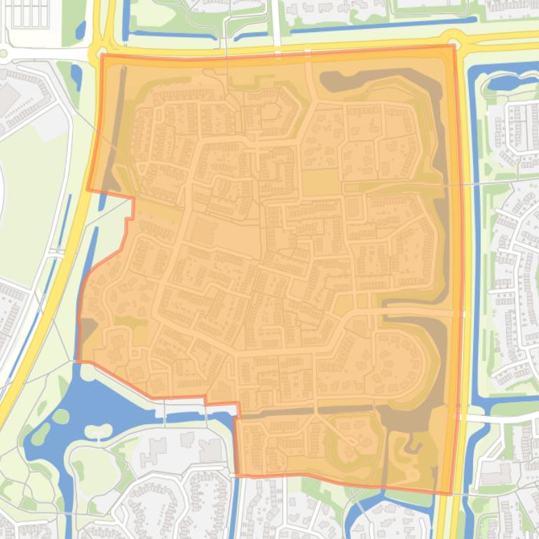 Kaart van de buurt Punter.