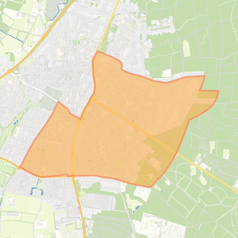 Kaart van de buurt Putten-Zuid-Oost.