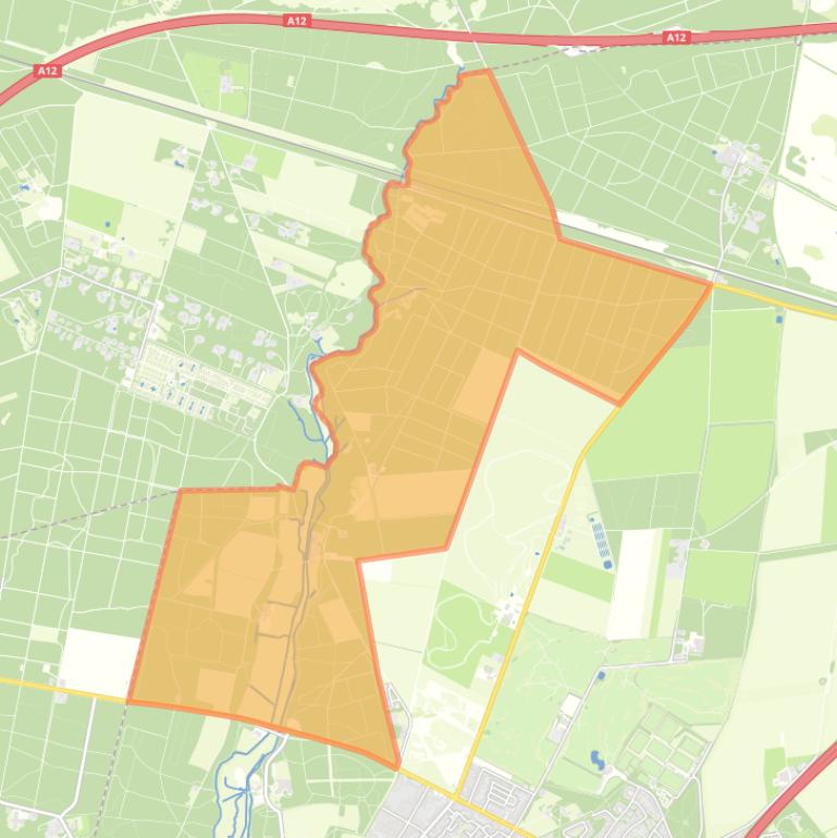 Kaart van de buurt Quadenoord.