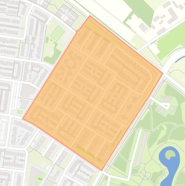 Kaart van de buurt Quirijnstok Noord-Oost.