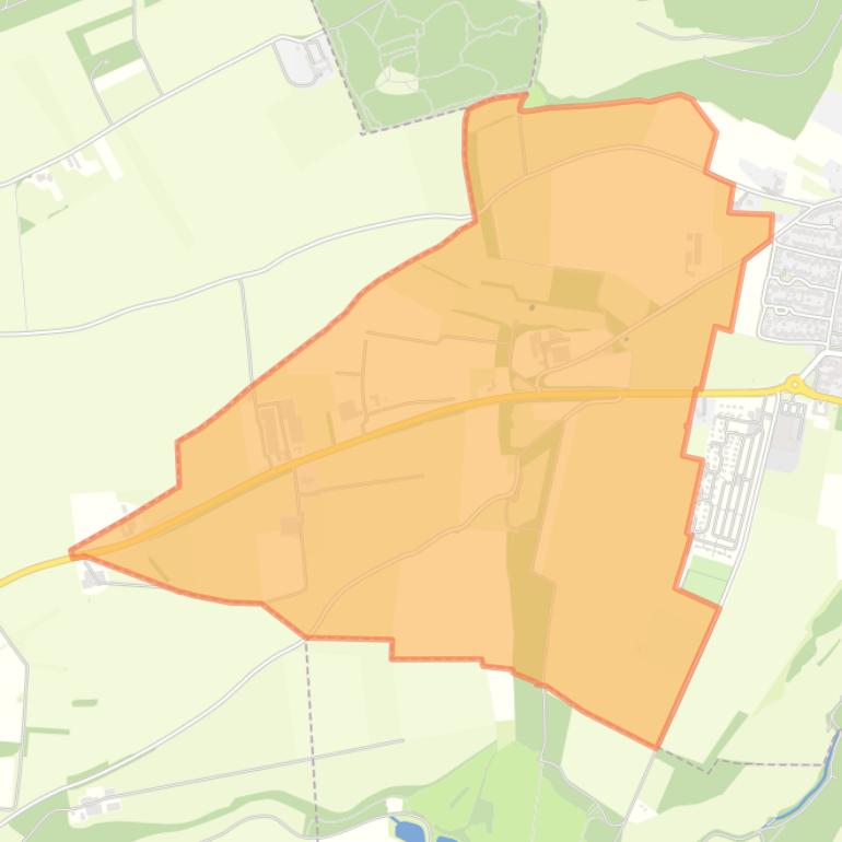 Kaart van de buurt Rasberg.