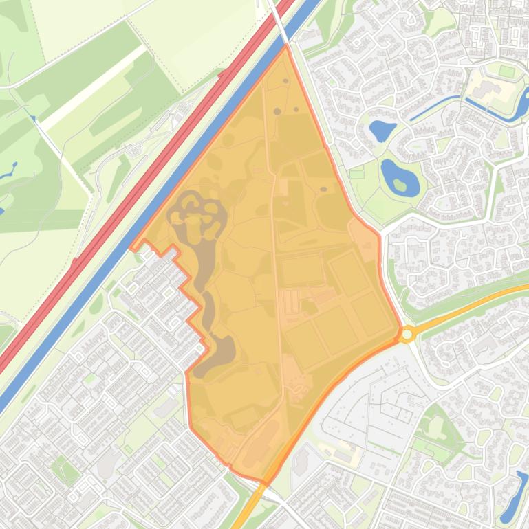 Kaart van de buurt Recreatiepark Pittelo.