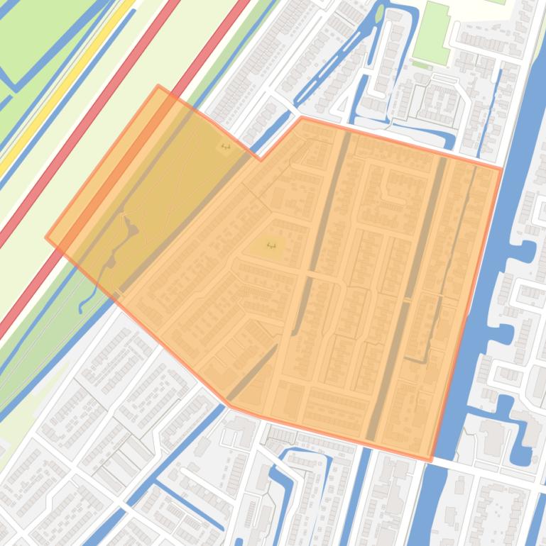 Kaart van de buurt Reeuwijk-Brug-Midden.