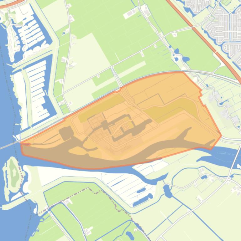 Kaart van de buurt Reeve.