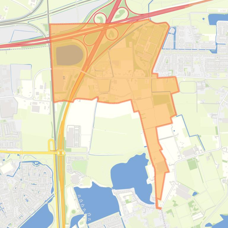 Kaart van de buurt Ressen.