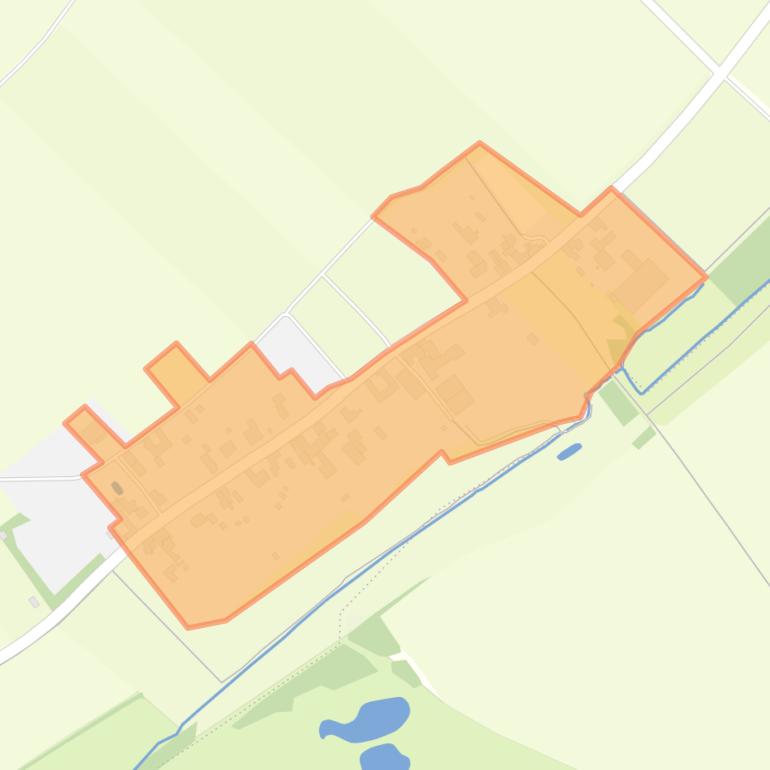 Kaart van de buurt Retersbeek.