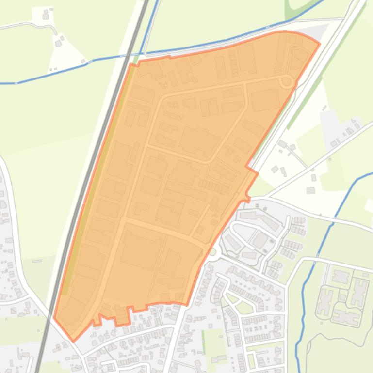 Kaart van de buurt Rhienderen Noord.