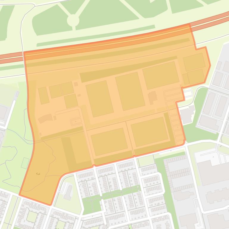 Kaart van de buurt Rie Mastenbroeksportpark.