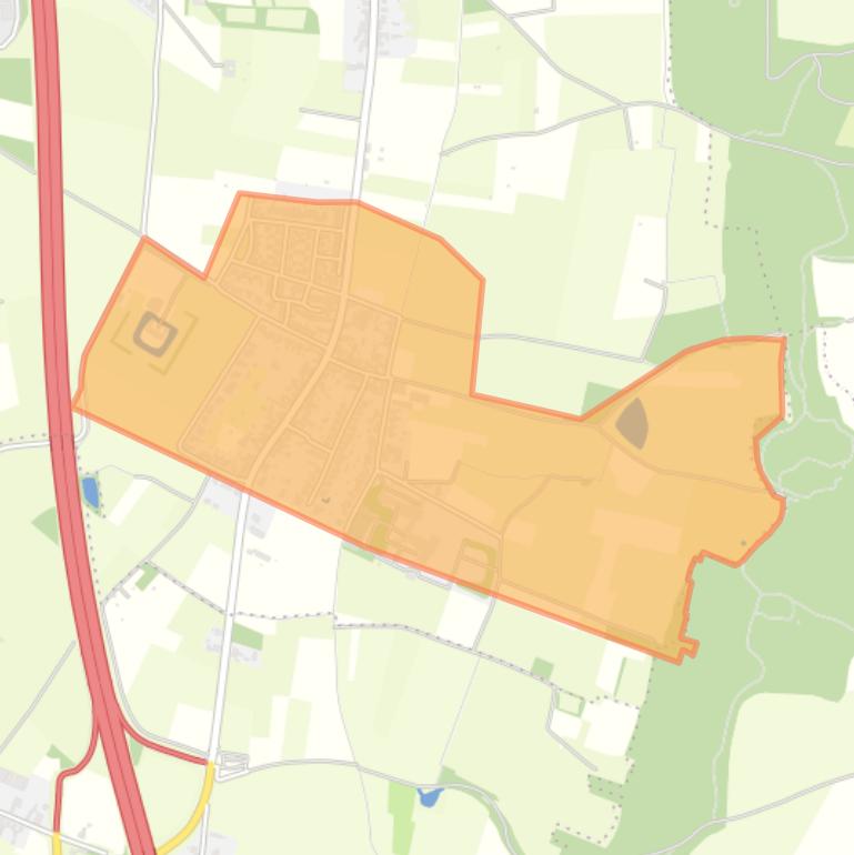 Kaart van de buurt Rijckholt.