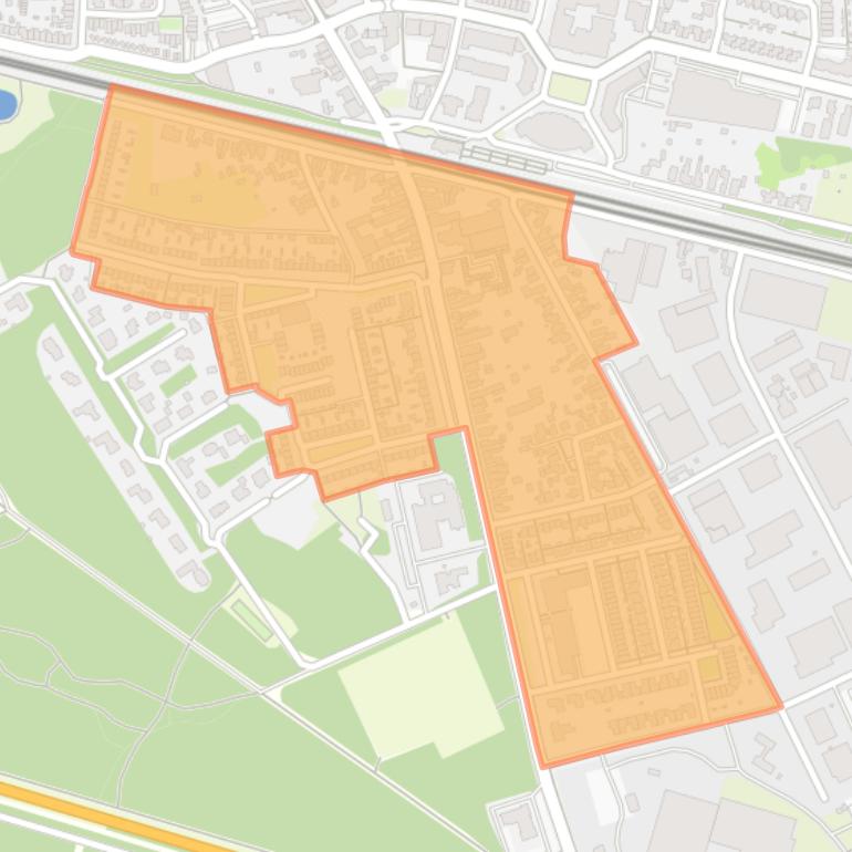 Kaart van de buurt Rijen Zuid.