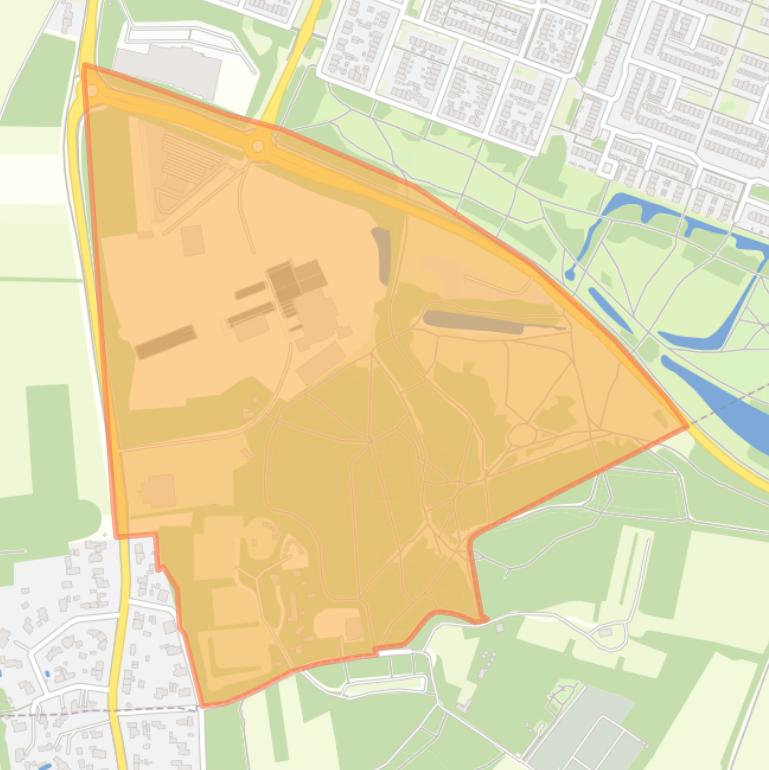 Kaart van de buurt Rijsbergen.