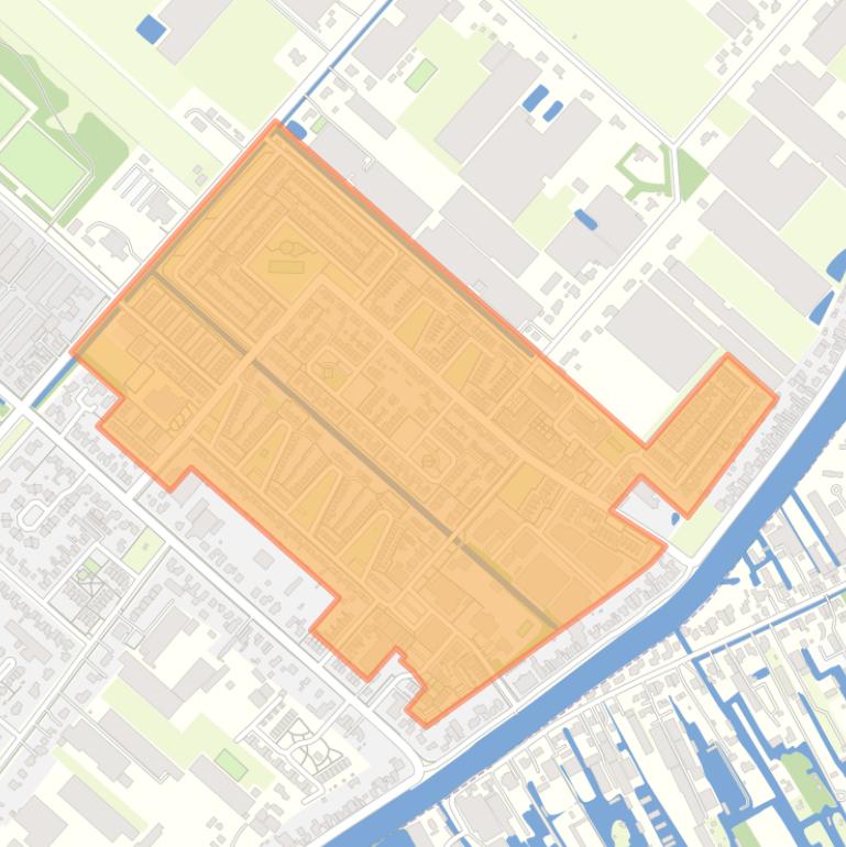 Kaart van de buurt Rijsenhout Dorp.