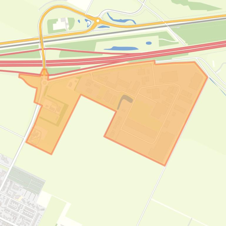 Kaart van de buurt Rilland - De Poort.