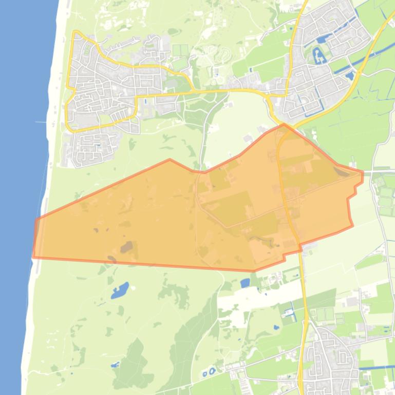 Kaart van de buurt Rinnegom.