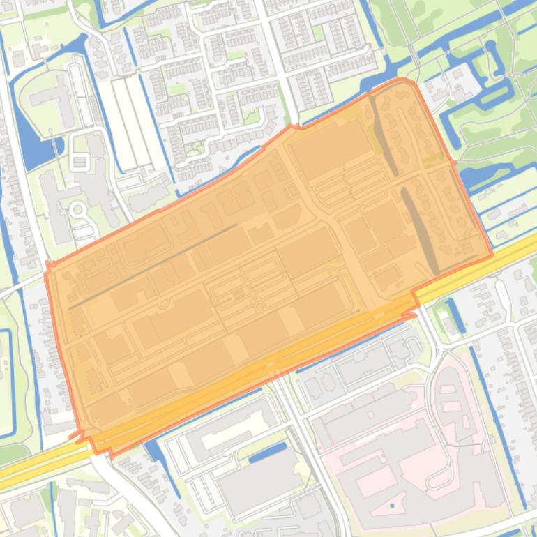 Kaart van de Risdam-Zuid - Buurt 20 01.