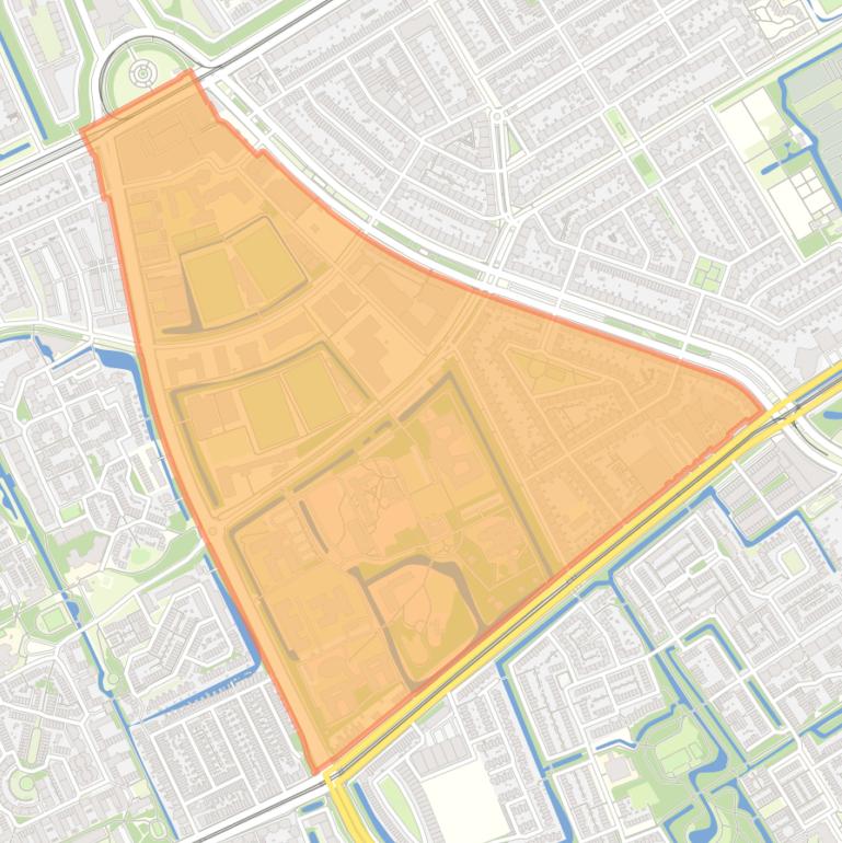 Kaart van de buurt Rosenburg.