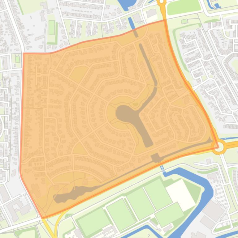 Kaart van de buurt Rosenburg.