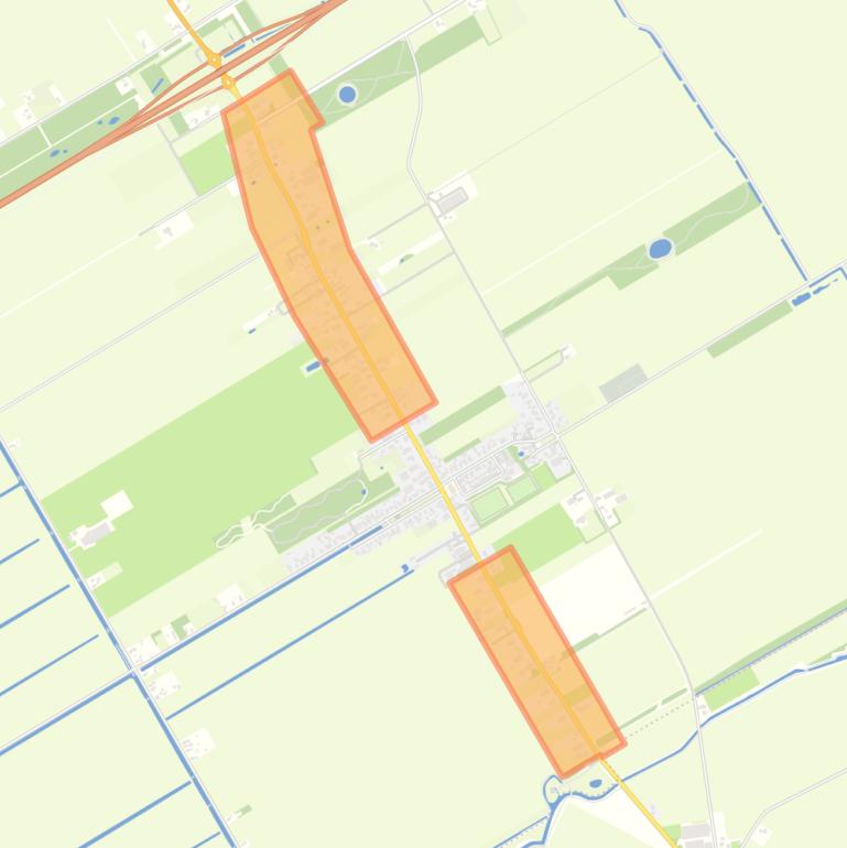 Kaart van de buurt Roswinkelerstraat.
