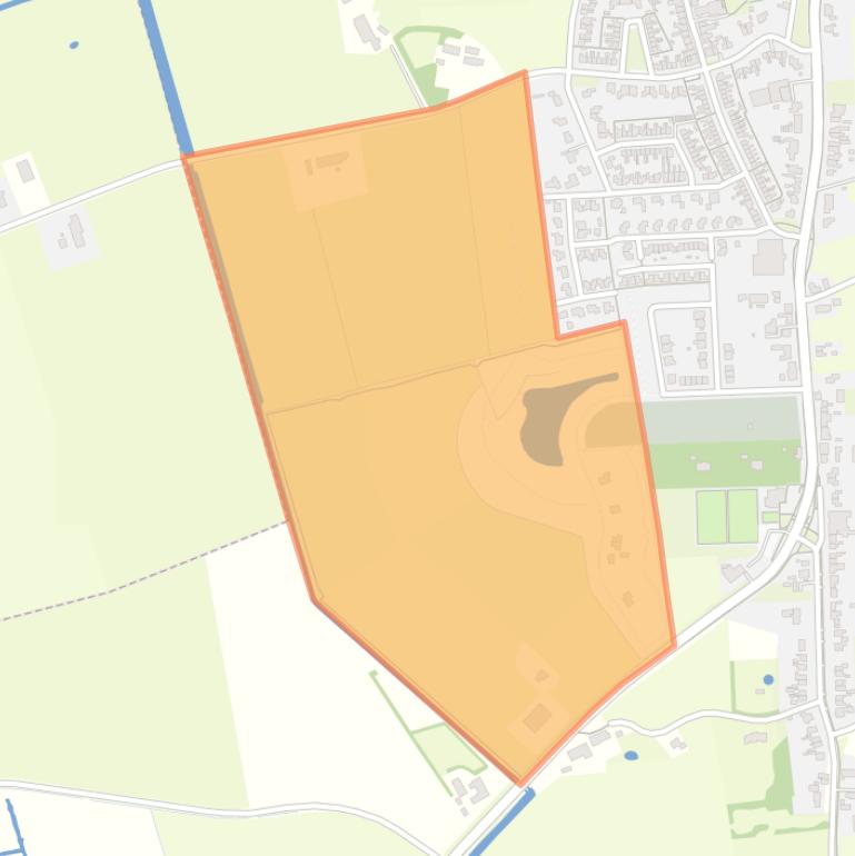 Kaart van de buurt Rozenhof.