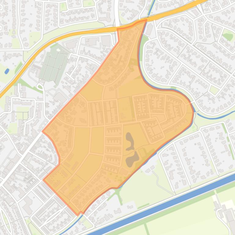 Kaart van de buurt Rumerslanden.