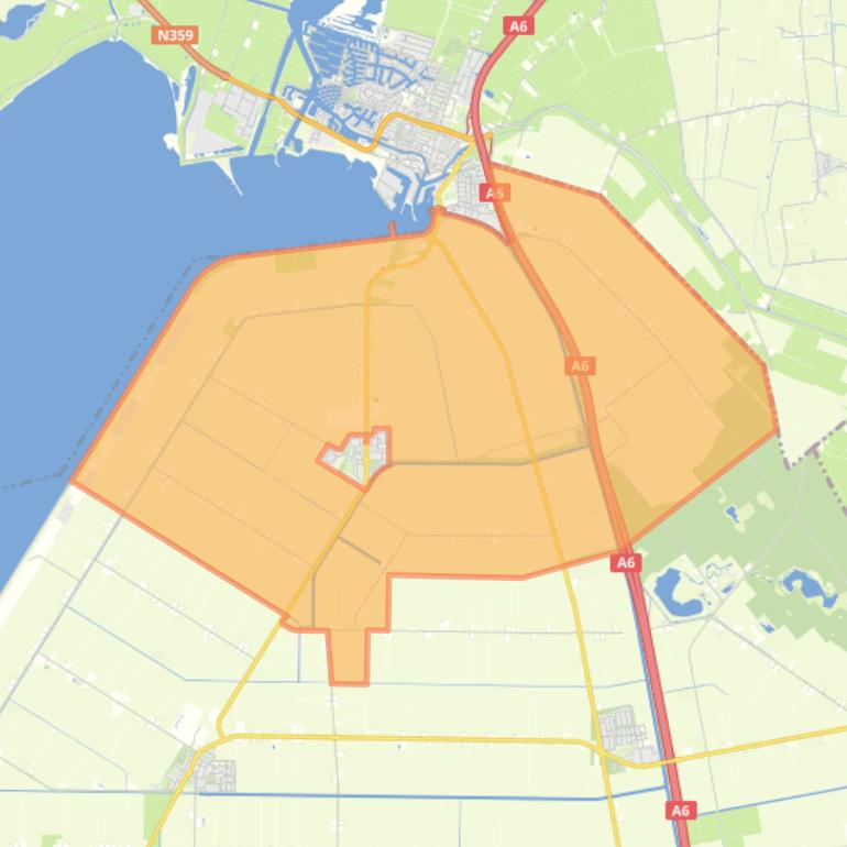 Kaart van de buurt Rutten-landelijk gebied.