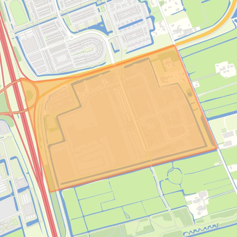 Kaart van de buurt Ruyven.