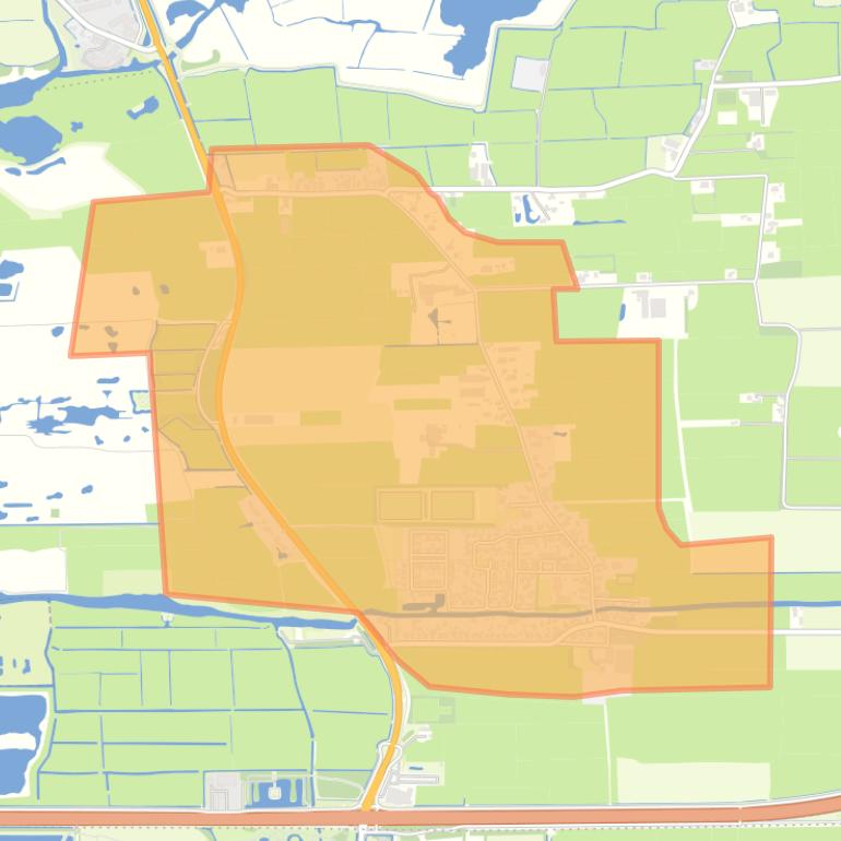 Kaart van de buurt Ryptsjerk.