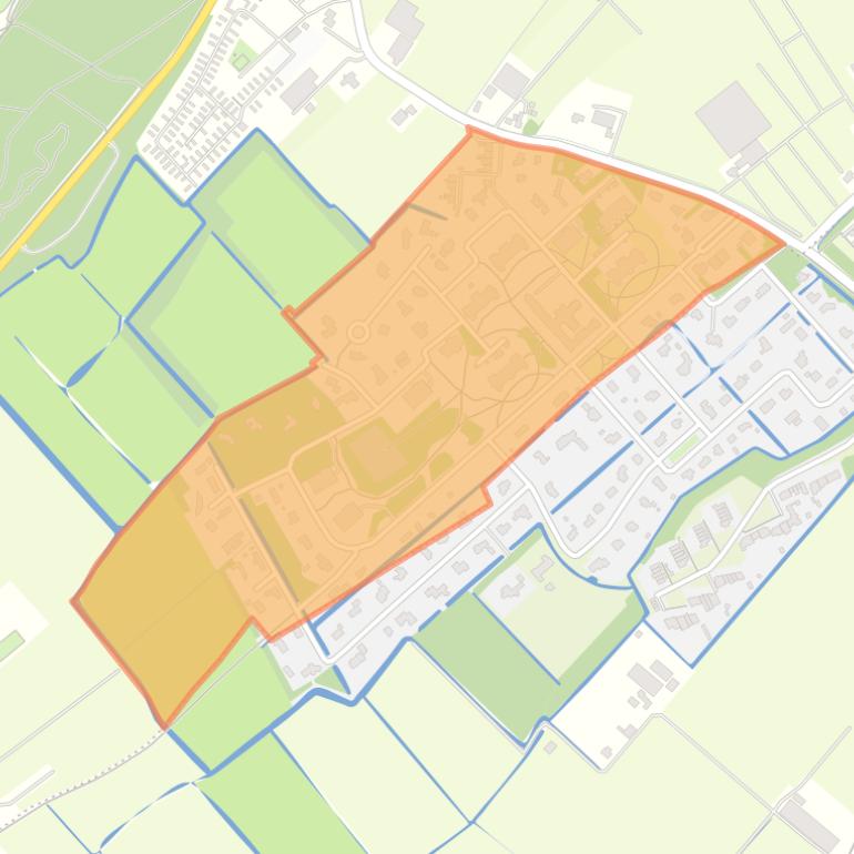 Kaart van de buurt Sancta Maria Noordwijk.