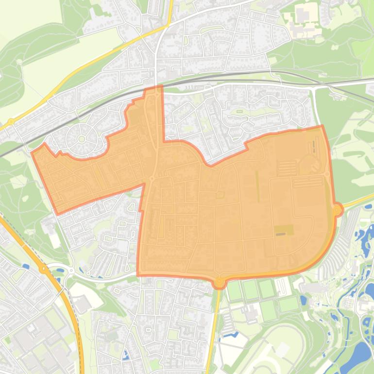 Kaart van de buurt Schaesberg Centrum.