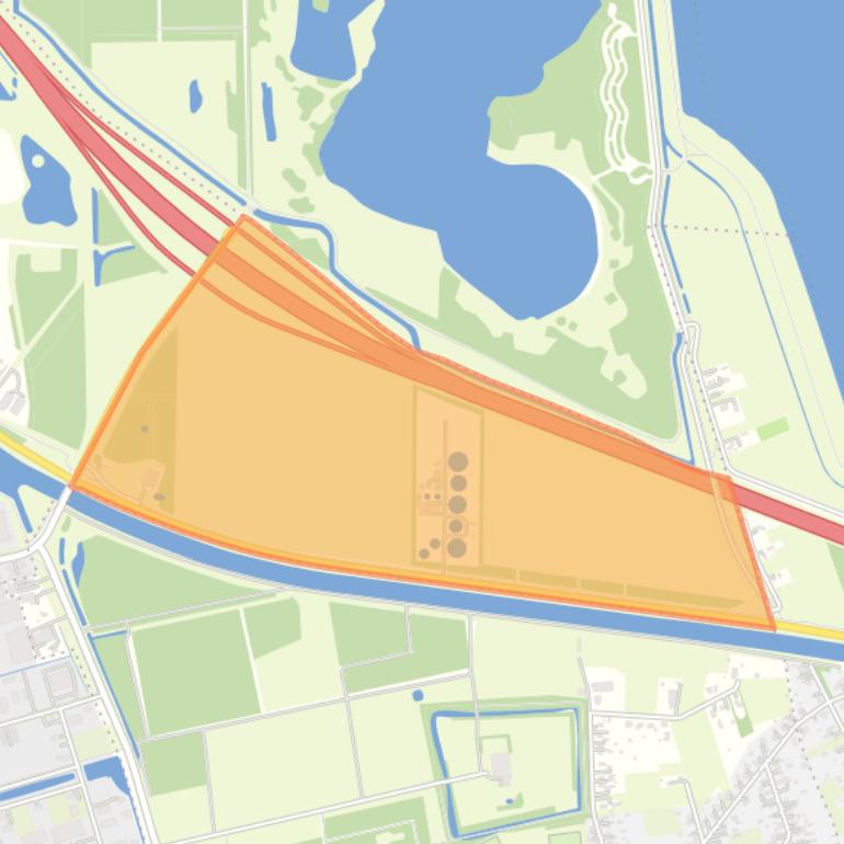 Kaart van de buurt Scheemda-Scheemderhoogte.