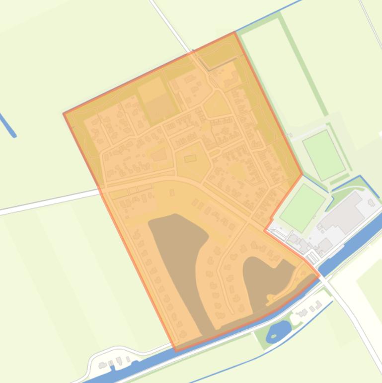 Kaart van de buurt Scheerwolde.