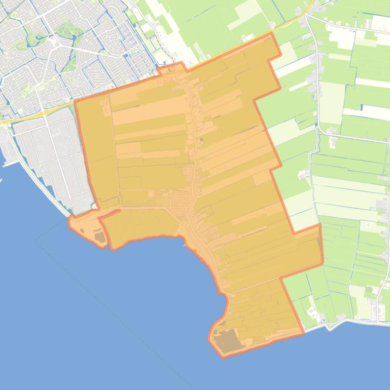 Kaart van de buurt Schellinkhout.