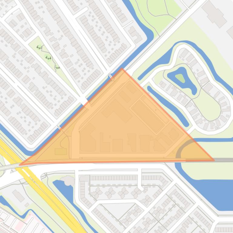 Kaart van de buurt Schenkel-Industrieterrein.