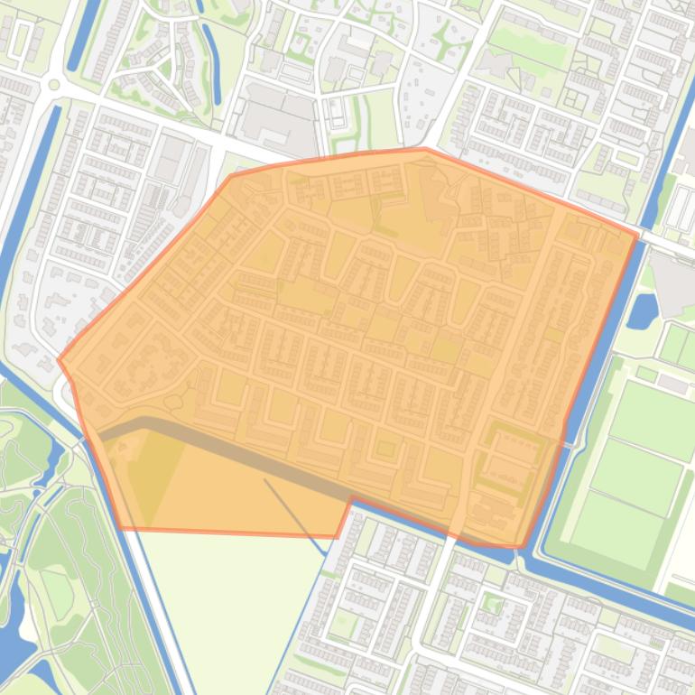 Kaart van de Schepenbuurt.