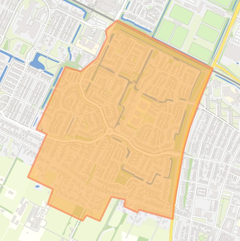 Kaart van de Schepenbuurt.