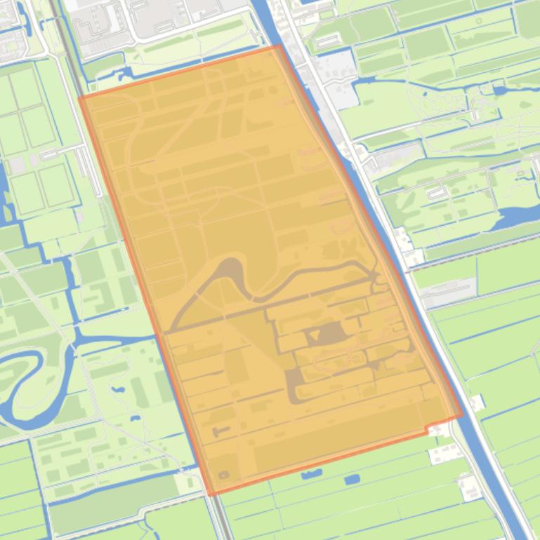 Kaart van de buurt Schieweg-Polder.