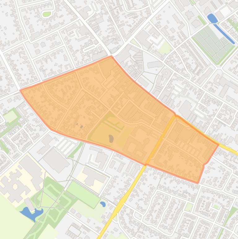 Kaart van de buurt Schijndel Centrum 2.