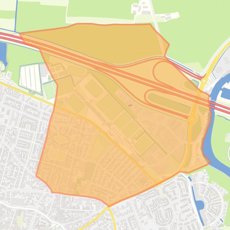 Kaart van de buurt Schilderswijk.