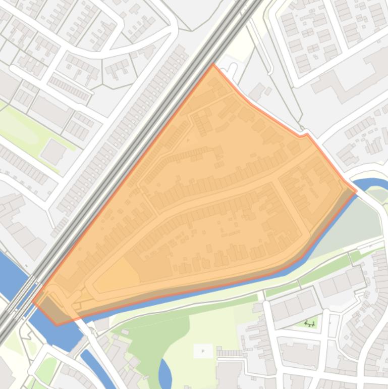 Kaart van de Schimmelpenninckbuurt.