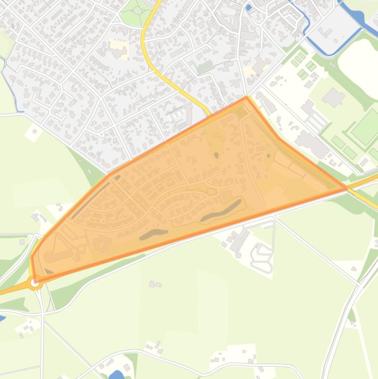 Kaart van de buurt Schollenkamp.